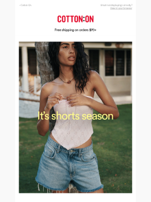 Cotton On & Co. - “Where are your denim shorts from!?” 👖​
