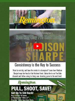 Remington - Get Ready for Your Winning Moment!