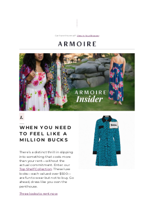 Armoire - Our biggest-ticket styles