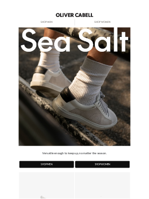 Oliver Cabell - Sea Salt. Always in Season.