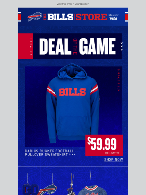 Buffalo Bills - Deal of the Game locked inside 🔒