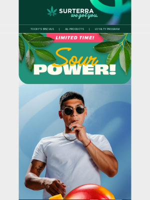 Surterra Wellness - 🥭They're Back! Sour Mango Vapes Return!🥭