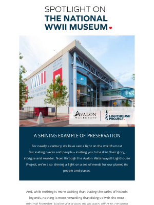 Avalon Waterways - Spotlight on the National WWII Museum