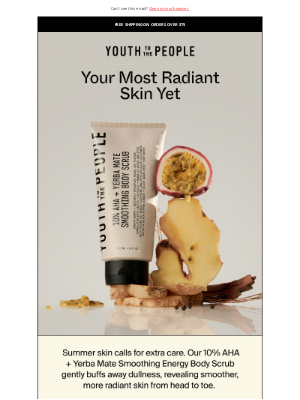 Youth to the People - Unlock Smoother, Brighter Skin for Summer!