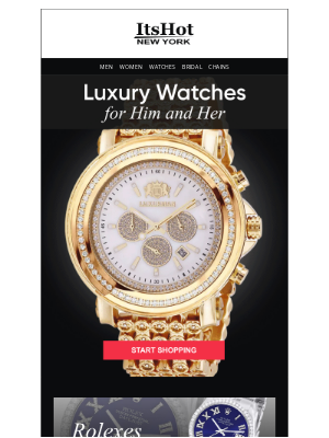 ItsHot.com Jewelry - Pick Rolex, Cartier, and more