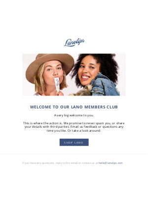 LANO Members Club - Welcome.