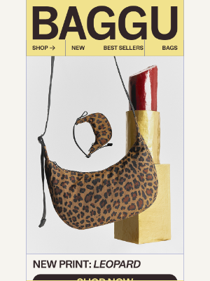 BAGGU - New Print: Leopard