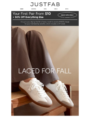 ShoeDazzle - Sneakers from $10—Your Fall Staple 👟