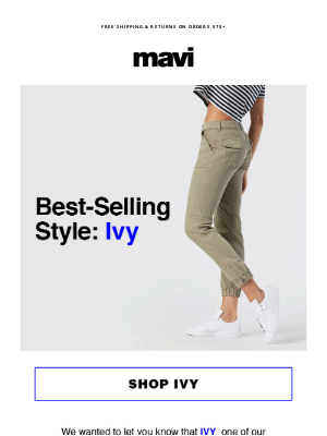 Mavi - Low Stock Alert 🚨 Best-Selling Style