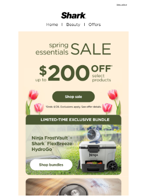 Shark Cleaning - 📢 ENDS TODAY! Get up to $200 off Shark® essentials.