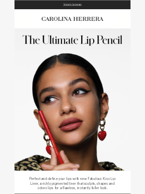 Carolina Herrera - Get perfectly defined lips