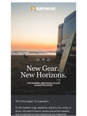 Ruffwear - New Gear Is On The Horizon