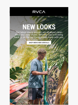 RVCA - EASY SUMMER STYLES