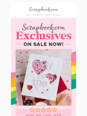 Scrapbook - 🎀 Don't Miss Out on Exclusive Savings Up to 60% OFF!