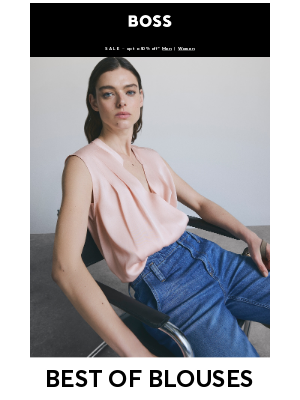 HUGO BOSS - This season’s best blouses