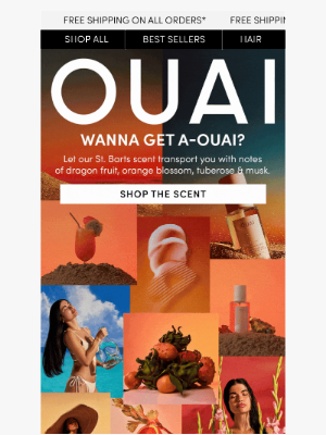 OUAI HAIRCARE - Smells like you’re out of office