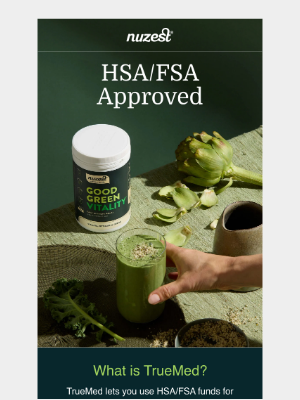 Nuzest USA - Use Your HSA/FSA for Nuzest!