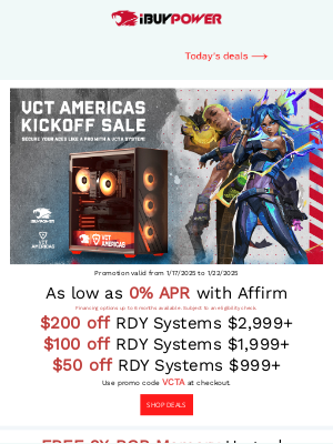 iBUYPOWER - VCT Americas Kickoff 2025 starts this week