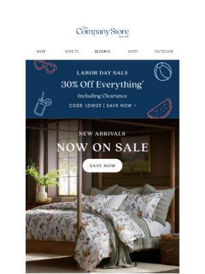The Company Store - 📣 New Arrivals Now 30% Off
