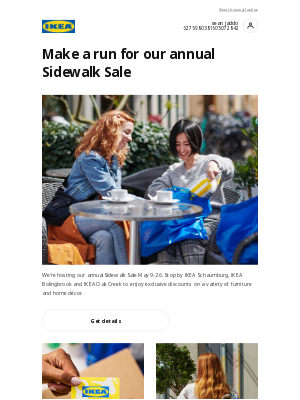 Save big at the IKEA Sidewalk Sale
