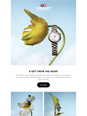 Tissot Watches - Not your usual Mother's Day bouquet