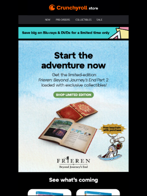 Crunchyroll - Pre-Order the Frieren: Beyond Journey’s End Limited Edition Box Set
