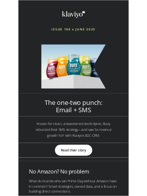Klaviyo - The surprising SMS test that changed everything for Buoy