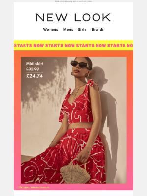 New Look (United Kingdom) - Up to 40% off 1000s of lines in the BIG summer event
