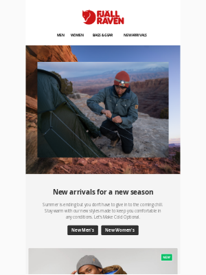 Fjällräven - New fall arrivals are here