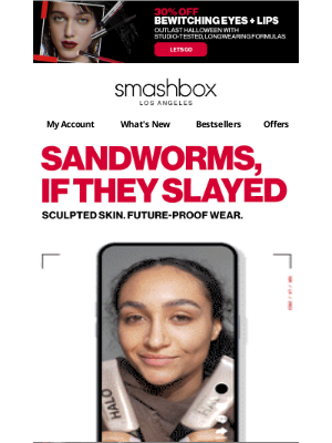 Smashbox Cosmetics USA - Does this count as fan fic? 🪐