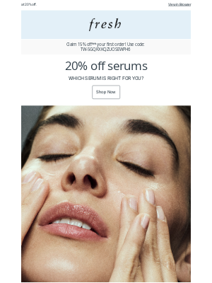 Fresh - Find your perfect serum