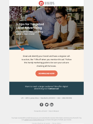LPi - 3 Tips for Targeted Local Ads