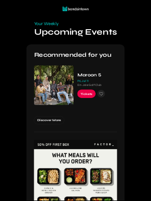 Bandsintown - Upcoming Live Shows: Maroon 5, Yelawolf