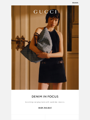 Gucci USA - Styling with Denim