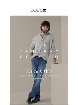 Joe's Jeans - 25% OFF Starts Now