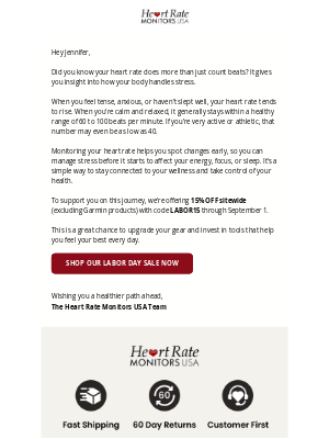 Heart Rate Monitors Usa - Shop Our Labor Day Sale: 15% OFF Sitewide