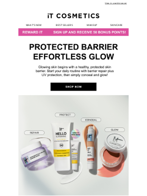 IT Cosmetics - Protected Barrier, Effortless Glow ✨