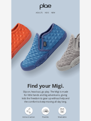 plae - Slip-On Freedom Starts with the Breathable Migi 👟