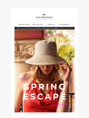 Ben Sherman - 🌸 Ready for a Spring Escape?