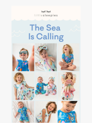 littlesleepies - JUST IN: Two New Prints From Under the Sea 🧜‍♀️🐙✨
