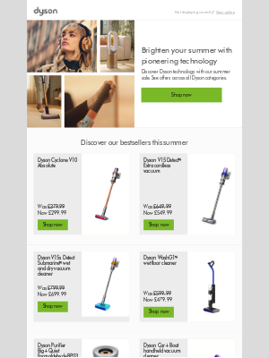 Dyson (United Kingdom) - Brighten your summer with Dyson ☀️