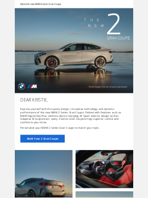 BMW USA - Express yourself - THE NEW 2 GRAN COUPE.