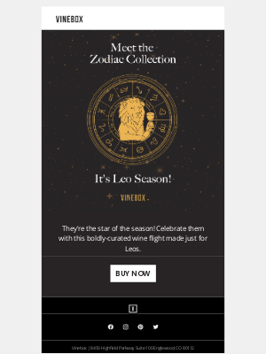 VINEBOX - Love a Leo?