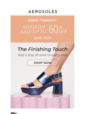 Aerosoles - Don't Miss Out: Up to 60% Off Ends Tonight!