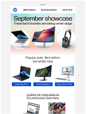 HP - HP’s latest tech and popular picks, just for you