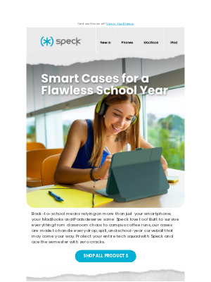Speck Products - Make Your Back to School Season Specktacular