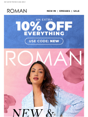 Roman shop originals sale