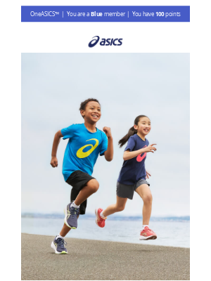 ASICS (United Kingdom) - Limited time left to get your kids' shoe ready.