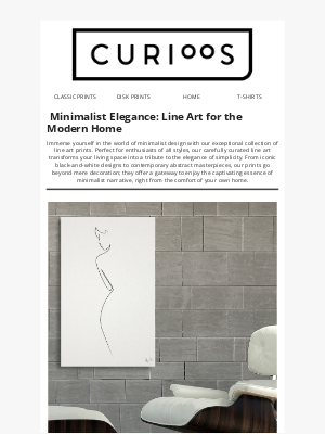 Curioos - Simplicity in Design: Stunning Line Art Prints