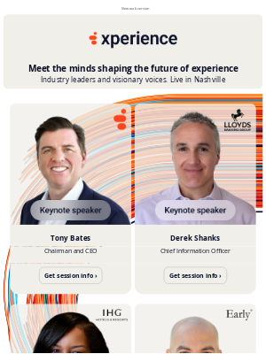 Genesys - Big ideas. Bold leaders. One unforgettable Xperience.